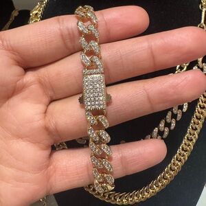 Elegant Gold plated Monaco bracelet